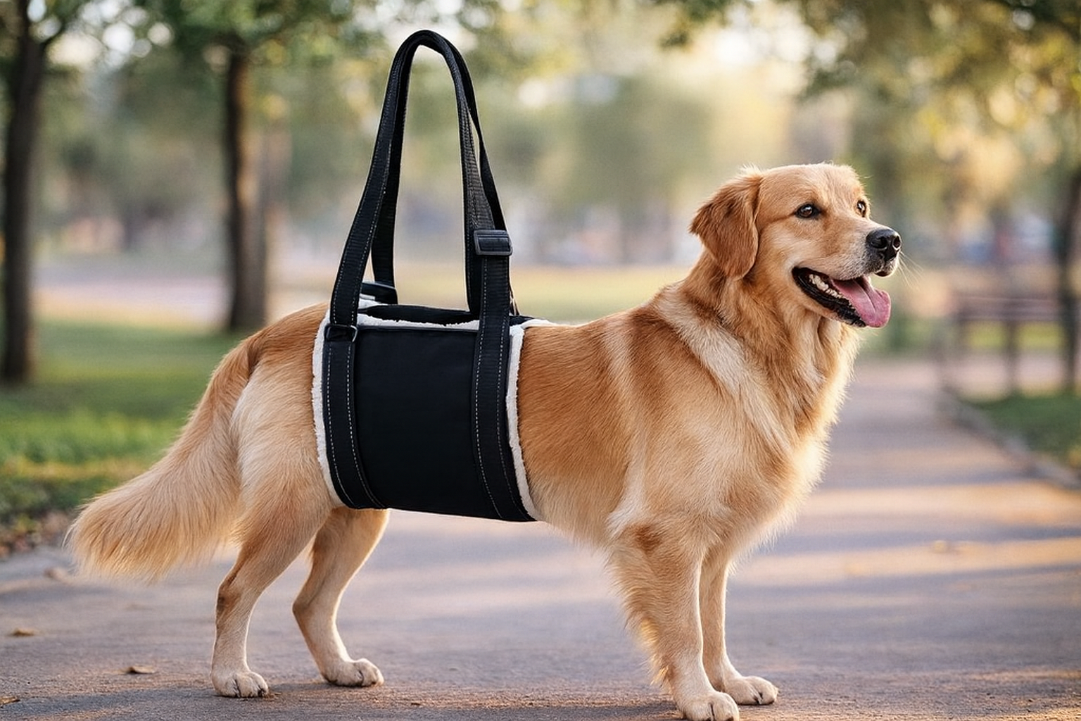 Sidekick Dog Support Sling | Full Body Lift Harness for Weak Dogs Walking