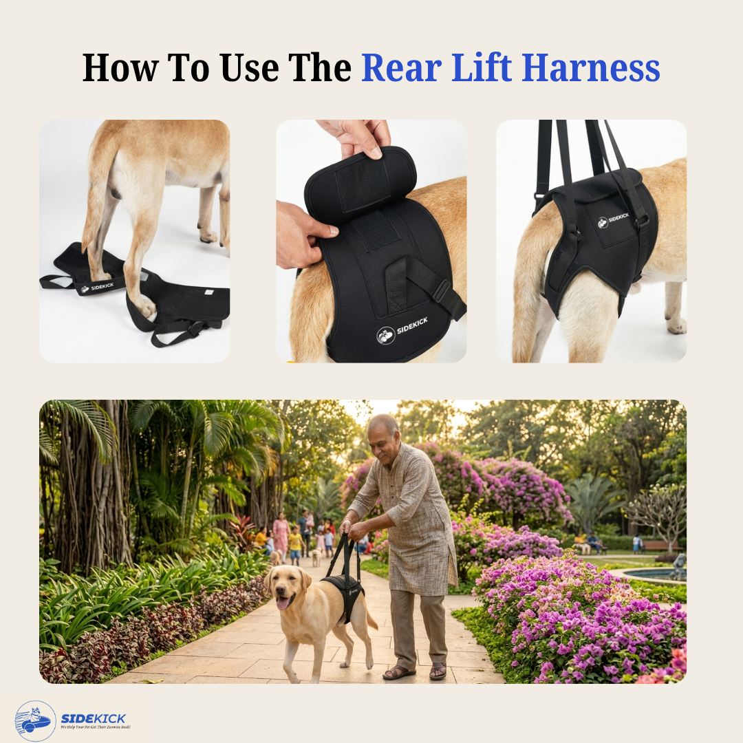 Sidekick Dog Lift Harness for Back Legs | Rear Support Sling
